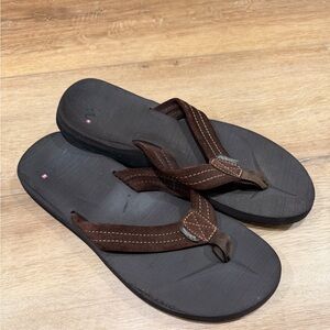 Men’s Quicksilver Brown Sandals Size 10
